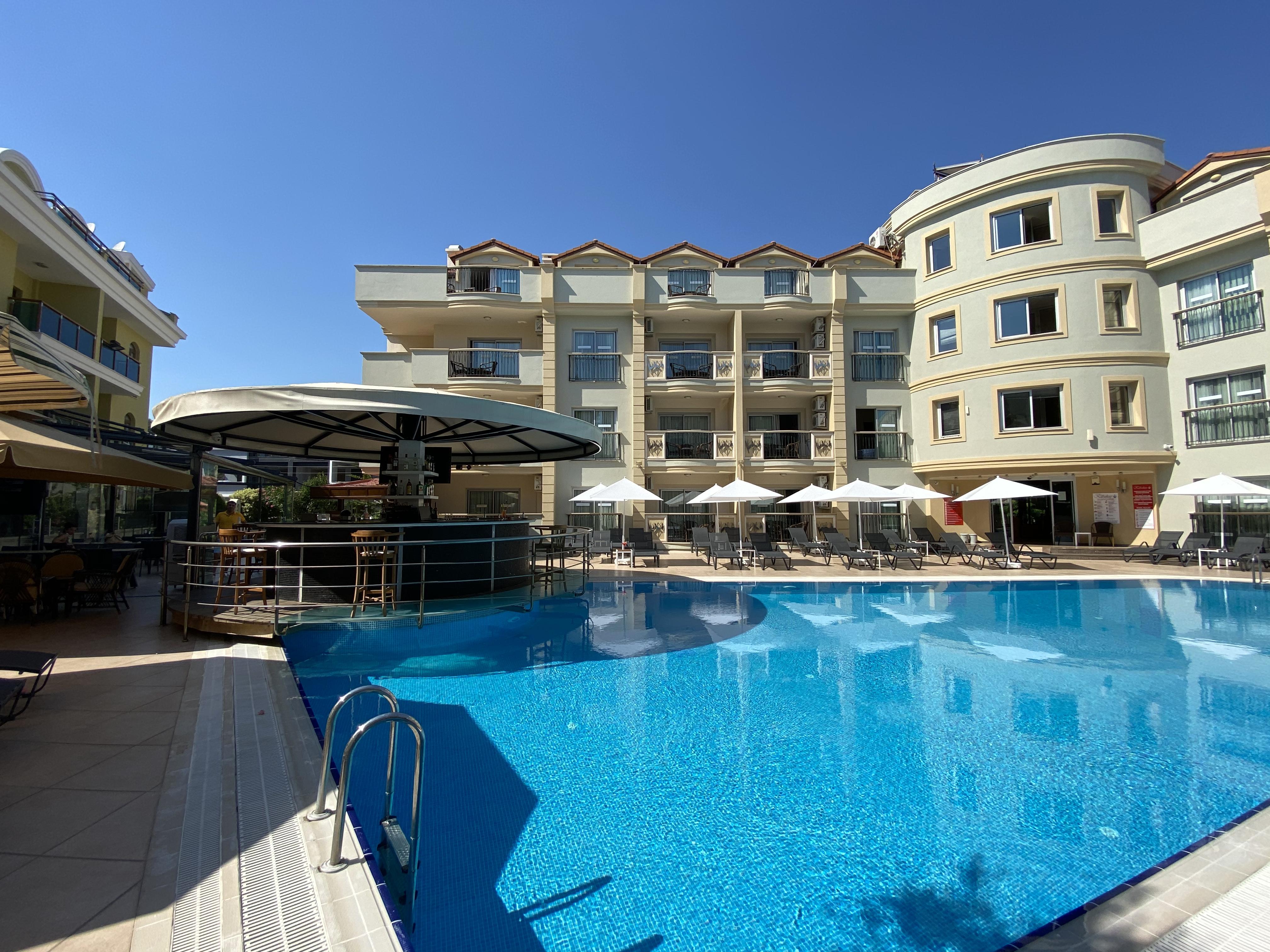 Club Karakas Apart Otel Marmaris Kültér fotó