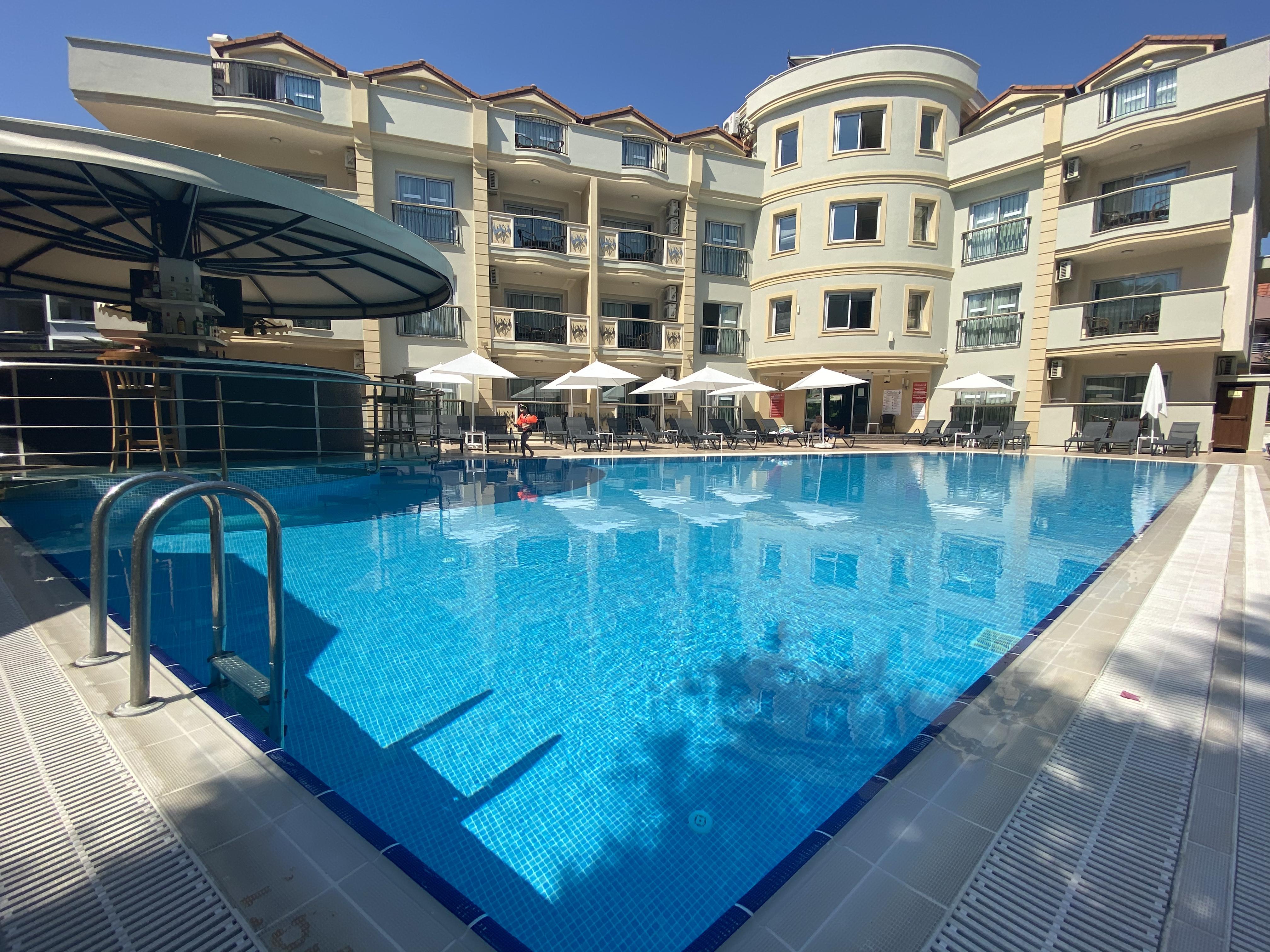 Club Karakas Apart Otel Marmaris Kültér fotó